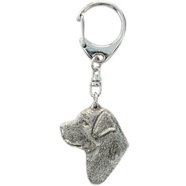 ラブラドールレトリバー（ヘッド） イギリス製 アート ドッグ キーホルダー コレクション