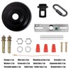 MAYOMAJO 6 Inch Light Canopy Kit with Heavy Duty, Replacement