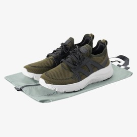 Eagle Creek Pack-It Isolate Extended Stay Set - Includes Shoe Sack, M Clean/Dirty Cube, 2x M Isolate Cube & 2x L - Travel Essentials - Storm Grey