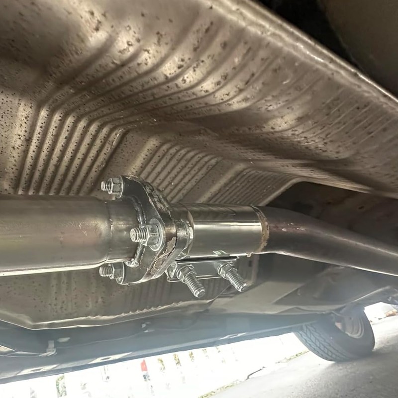 Exhaust Clamp 2 inch, 75mm Butt Joint Band Exhaust Clamps