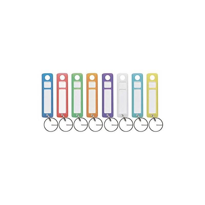 Debika 133409 Name Tag Key Holder, Pack of 8
