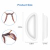 Mr.ZzjOOj Eyeglass Nose Pads, Adhesive Silicone Eye Glasses Nose Pad