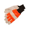 ALM ALMCH015 Manufacturing Chainsaw Safety Gloves ( LARGE ), Orange