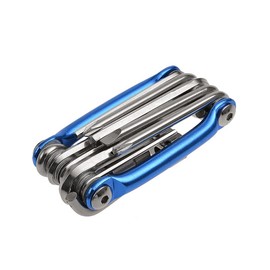 AIMALL 11-in-1 Bicycle Chain Multi-function Portable Breaker Tool Repair Kit Extractor, All-Steel Construction, 2.95 x 1.61 Inches, Durable and Compact for Bike Maintenance