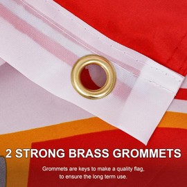 Set of 2 US Military Flag 3x5 outdoor, American United States Military Flags & USA Banner for Outdoor Indoor Garage Room Wall (Army)