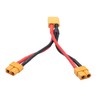Maixbomr Short XT60 Parallel Battery Connector Cable,14AWG 1 Male to