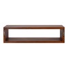 Kate and Laurel Holt Modern Floating Wood Wall Shelf, 30