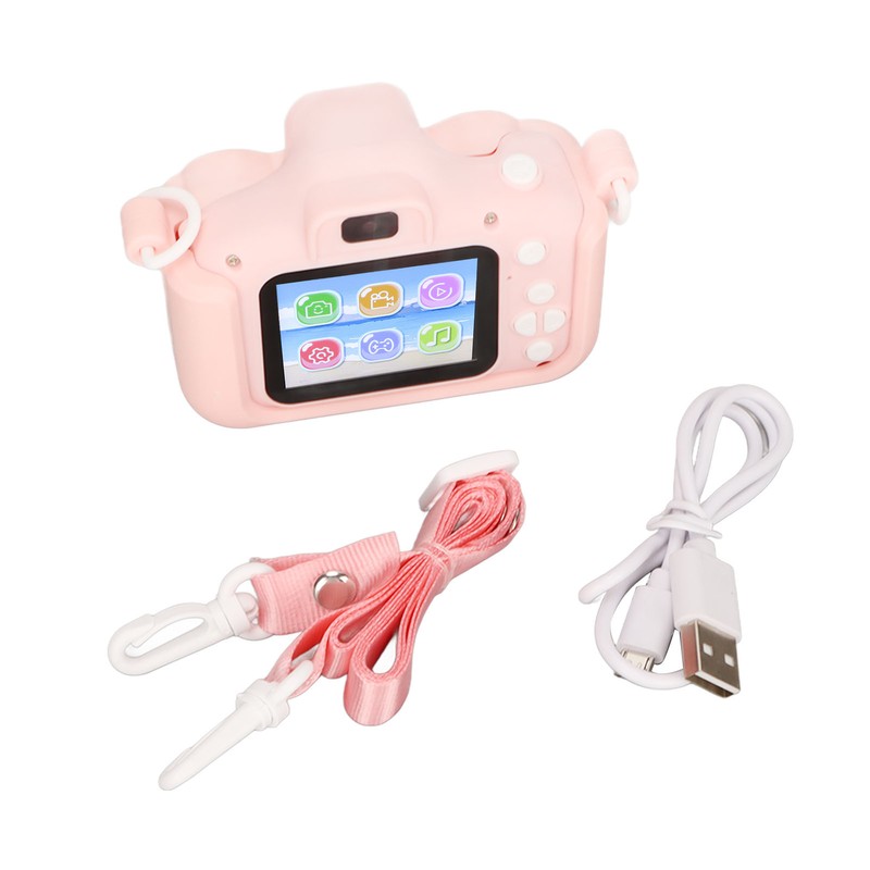 Kids Camera 2in IPS HD Screen Front Rear Camera Game