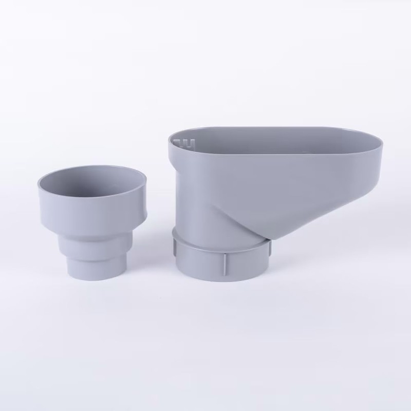 3P Downpipe Gutter Leaf Catcher - Low Maintenance Anti Clog