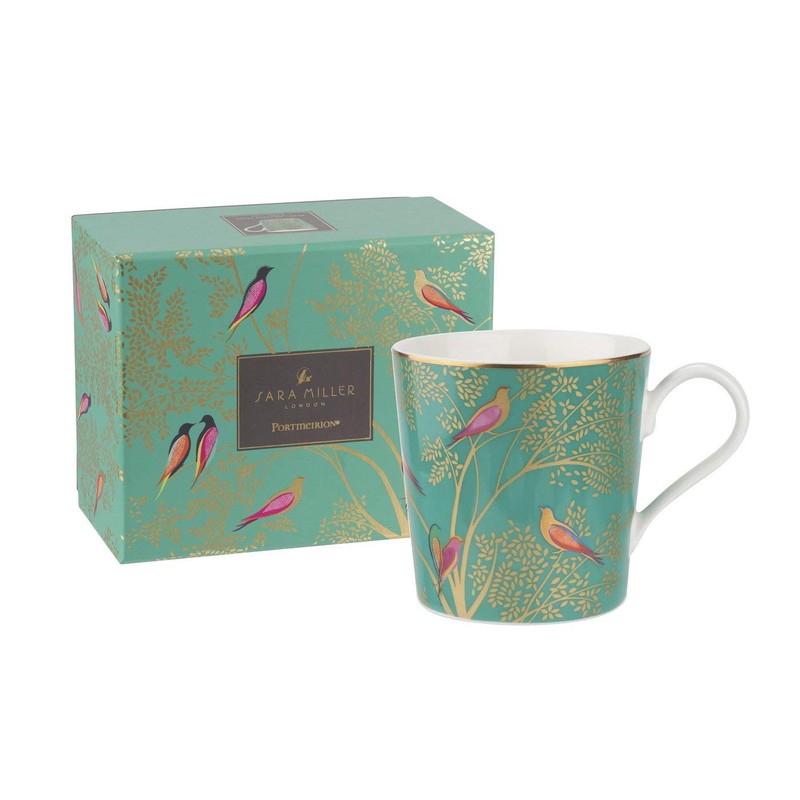 Sara Miller Portmeirion Chelsea Mug - Dark Green