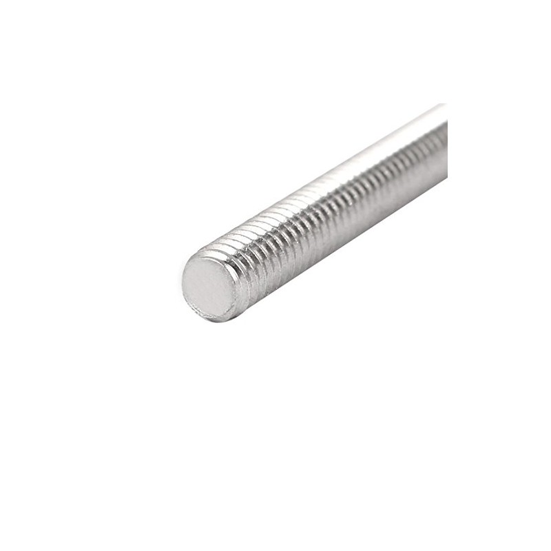Sourcingmap M4 x 50mm 304 Stainless Steel Fully Threaded Rod