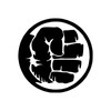 Bargain Max Decals Fist Silhouette Decal Notebook Car Laptop 5.5"
