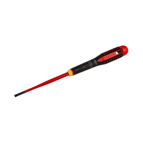 Ergoâ¢ Slim VDE Insulated Slotted Screwdriver 6.5 x 150mm