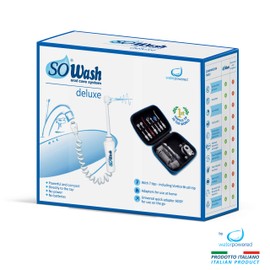 SOWASH - "DELUXE" pkg. - Oral irrigator with complete set for oral hygiene, connectable to the faucet