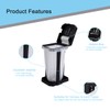Aufazmy Collapsible Trash Can with Reinforced Legs & 20 Bags