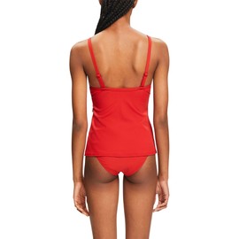ESPRIT Women's Bondi Beach SSN N Pad.Tankini Tankini Top, 610/Dark Red