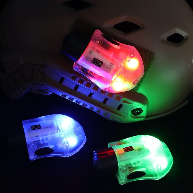 Tactical Helmet Light IR Strobe Military Identification Light with LED
