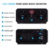 Mighty Max Battery 12V 1000 Watt Pure Sine Wave Inverter