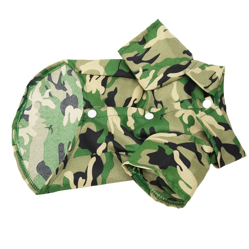 Dog Shirts Summer Stylish Camouflage Breathable Cool Pet Summer T