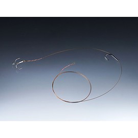 Balzer Matzes Single Hook & Drilling Combi Rig 70 cm 9 kg - Pike Rig for Pike Fishing, Steel Leader, Pike Leader, Hook Size/Bait Size: 4/M for Baits of Approx. 9-13 cm