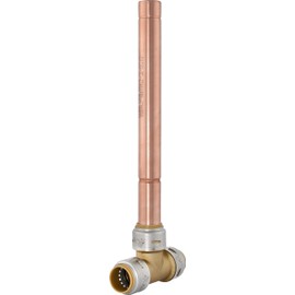 SharkBite Max 3/4 Inch Residential Water Hammer Arrestor, Push to Connect Brass Plumbing Fittings, PEX Pipe, Copper, CPVC, PE-RT, HDPE, UR22632