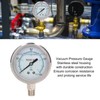 Vacuum Pressure Gauge Shockproof Radial Stainless Steel Case for Industrial
