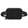 Kipling ABANU Multi Small Crossbody Convertible to waistbag, Black Noir