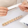 Mikinona Nail Display Stand Holder Set for Nail Training Metal