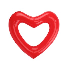 Herzförmiger aufblasbarer Schwimmring Niedlicher Schwimmsitz Stabile Poolschwimmer Liebe Pool-schwimmring PVC Schwimmtiere Schwimmspielzeug Tragbar Schwimmsitz für Erwachsene