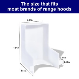 Range Hood Light Lens Cover S99110437 for Broan Nutone 40000 41000 42000 3500 3900 Series Range Hood and Replaces 88169 E2099110437 S99110437 AP3379470, Fits Nutone, Kenmore Range Hoods and more