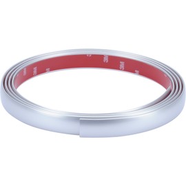 HR autocomfort Chromzierleiste, Zierleiste platinum, selbstklebend, 2,45 m x 21