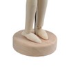 5.5 Inch Artist Wooden Manikin Human Mannequin Flexible Joints Posable