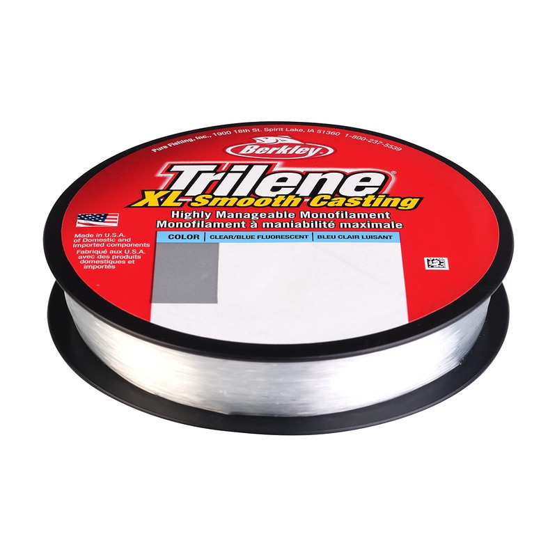 Trilene XL Fluorescent Clear/Blue 0.015in | 0.38mm