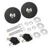 Car Engine Hood Cover Lock, Universal Locking Pins Key Kit,