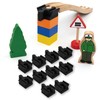 Brio Duplo Building Blocks Compatible Adapter Connects Both Systems, Rail