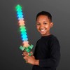 Green Glowing LED 8-Bit Light Up Pixel Sword