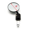 KEEPDSGN Motorcycle Round 7/8 Handle Bar End Mirror Black For