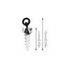EMSea 50Pcs Fishing Lure Screws Replacement Bait Screws Pop Up