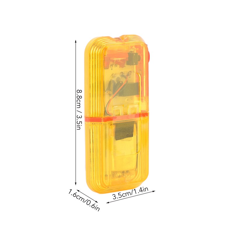 LED Warning Shoulder Light Rechargeable High Brightness Clip Shoulder Strobe