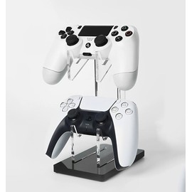 Natiform 2 Tier Controller Stand Stylish (Black Base)