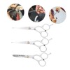 TOVINANNA Hair Cutting Scissors 3pcs Professional Set 5.5 6 Thinning