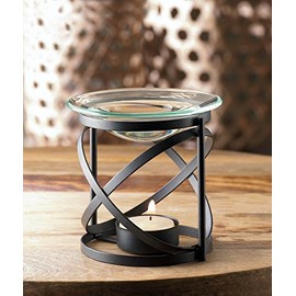 wakatobi Scented Oil Warmer, Essential Oils Warmer, Modern Massage Orbital Oil Warmer