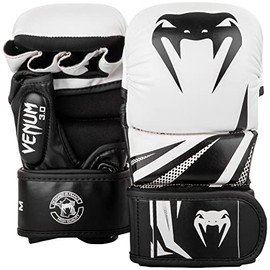 Venum, Challenger 3.0 Sparring Gloves, Unisex Adult, L/XL, White/Black