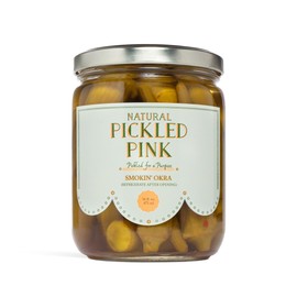 Pickled Pink Foods, Smokin' Okra, 16 Oz