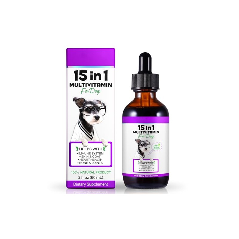 Dog Multivitamin Drops 15 in 1 Dog