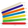 com-four® Wooden Sticks Assorted Colours Wooden Sticks for Crafts and