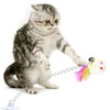 KABB 3 Pcs Cat Toy Spring Toy Elastic Spring Mouse