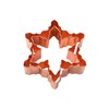 Auntie Morags Copper Snowflake Cookie Cutter Set of 2 on