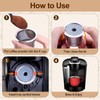 RETHONE K Cup Reusable Coffee Pods, Stainless Steel Reusable K