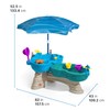 Step2 Spill & Splash Seaway Water Table, Kids Two-Tier Water